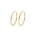Pendientes plata 14mm - LAF6438A14D