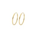 Pendientes plata 12mm - LAF6438A-12D