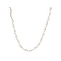 Collar plata y perlas - LAF6444CL-D