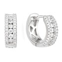 Pendientes plata y Premium Zirconia  - LPZ009A