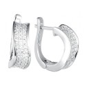 Pendientes plata y Premium Zirconia - LPZ011A