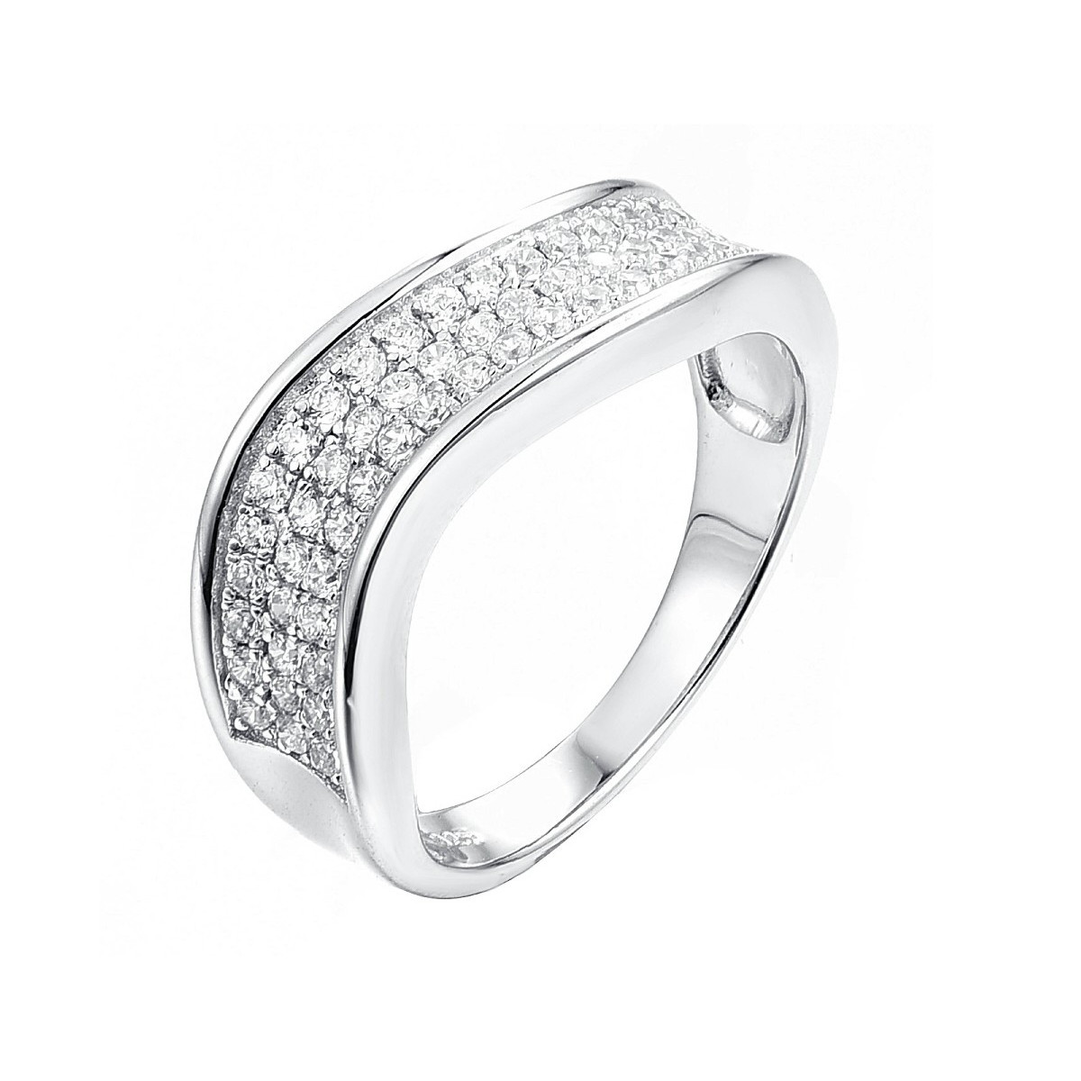 Anillo plata y Premium Zirconia - LPZ011AN