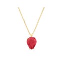 Colgante plata y circonitas - MED391CL-RD