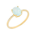 Anillo plata y circonitas - MED392AN-AD