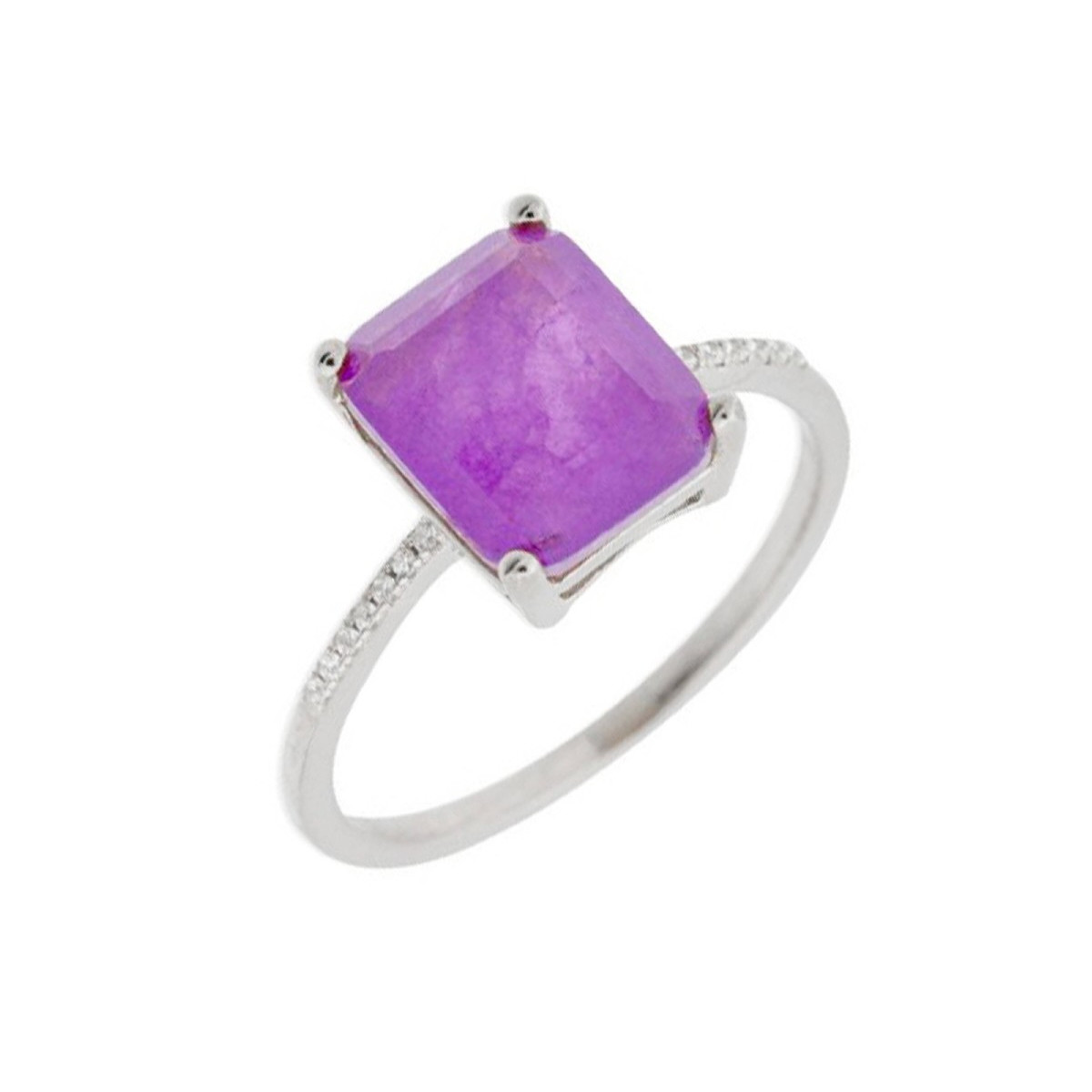 Anillo plata y circonitas - MED393AN-L