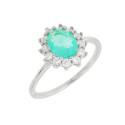 Anillo plata y circonitas - MED394AN-V