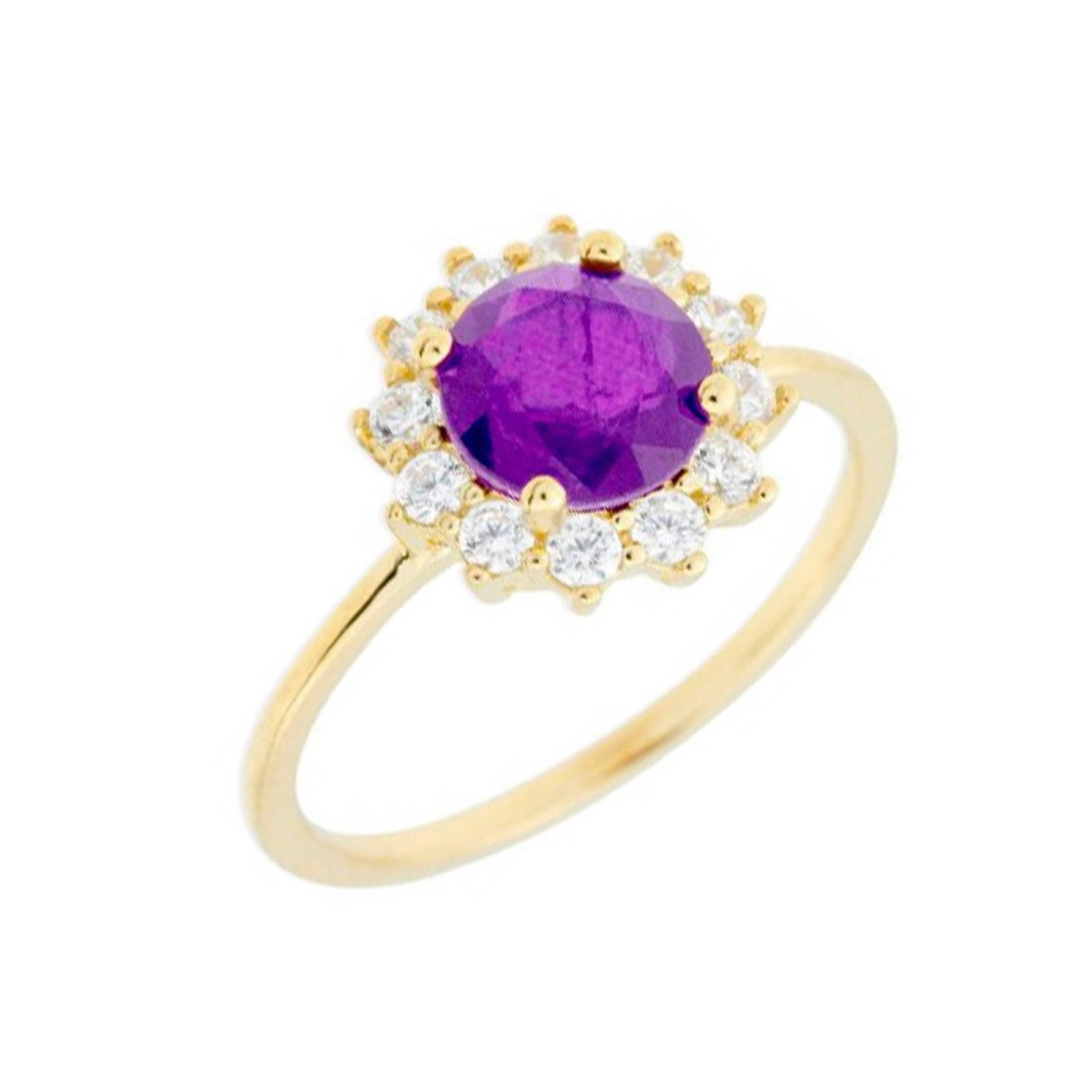 Anillo plata y circonitas - MED395AN-LD
