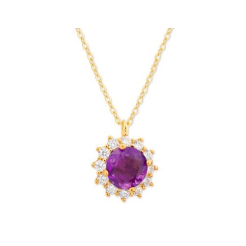 Colgante plata y circonitas - MED395CL-LD