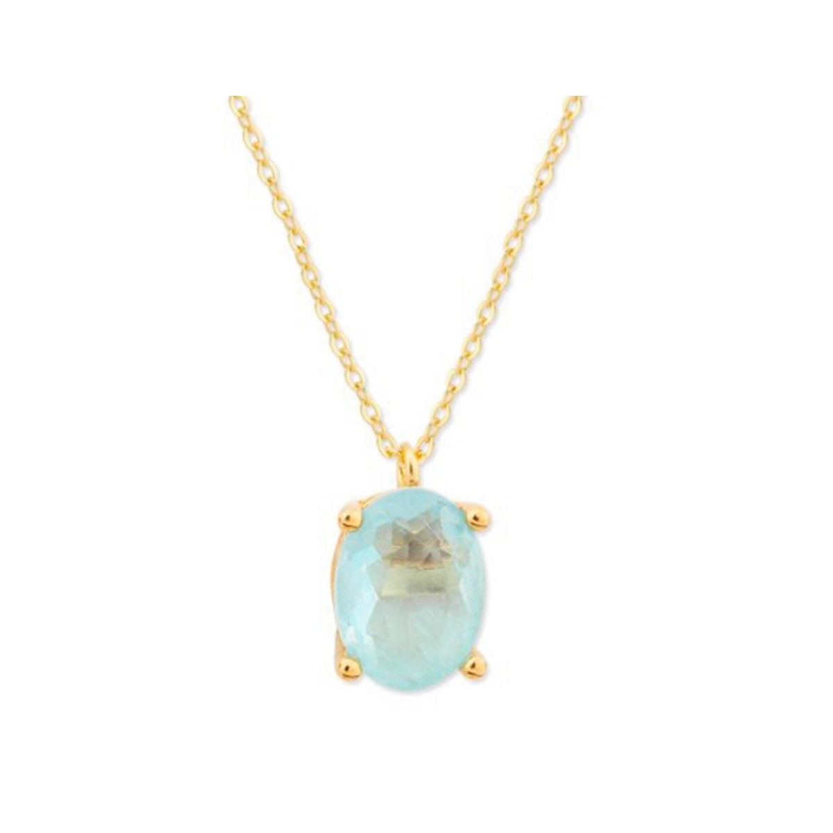 Colgante plata y piedras - MED392CL-AD