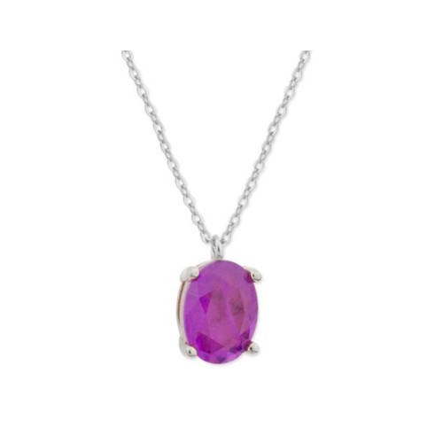 Colgante plata y piedras - MED392CL-L