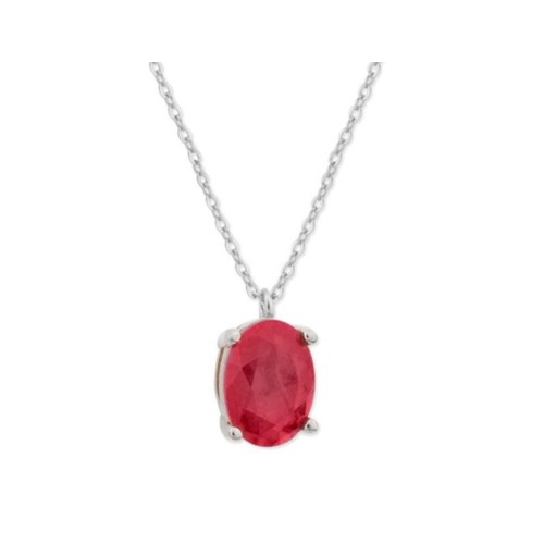 Colgante plata y piedras - MED392CL-R