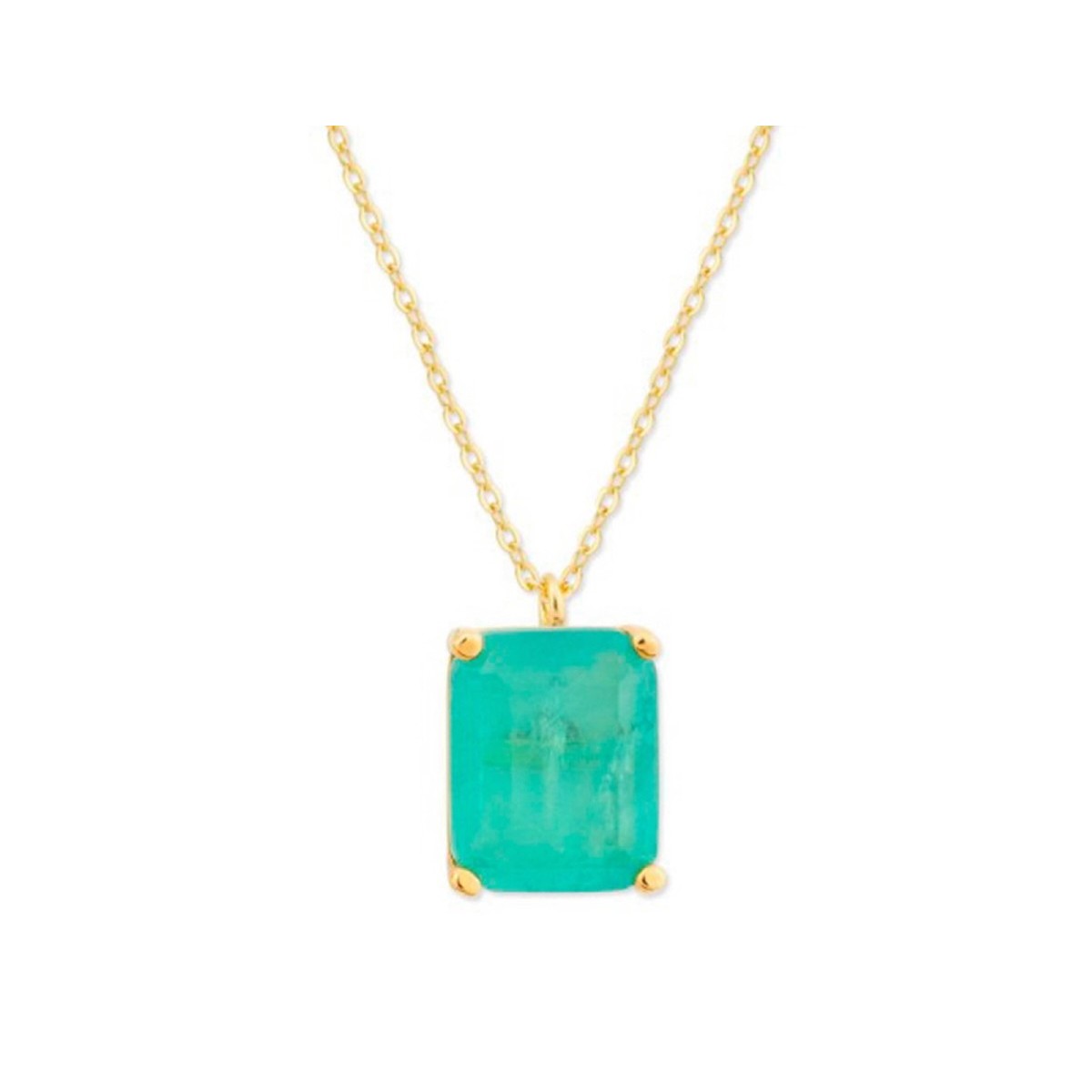 Colgante plata y piedras - MED393CL-VD