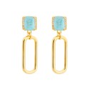 Pendientes plata y circonitas - MED389A-AD