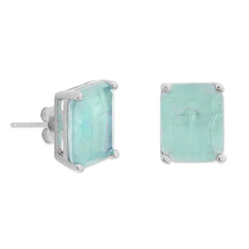 Pendientes plata y piedras - MED393A-A