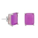 Pendientes plata y piedras - MED393A-L