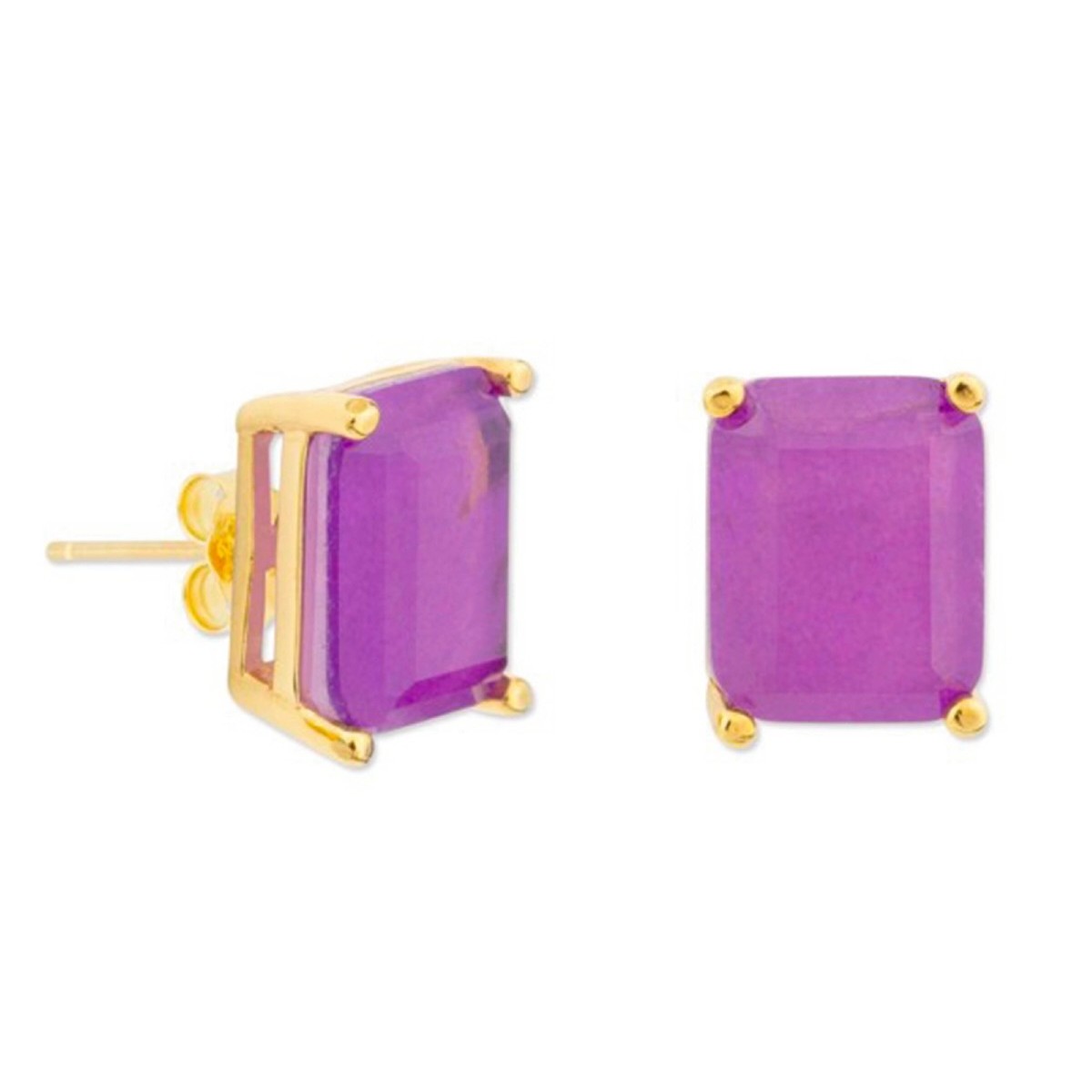 Pendientes plata y piedras - MED393A-LD