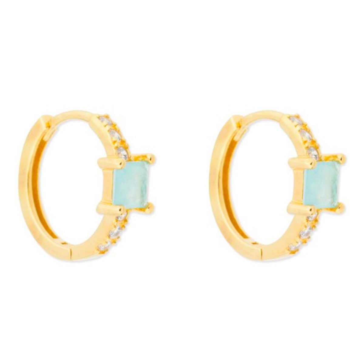 Pendientes plata y circonitas - MED390A-AD