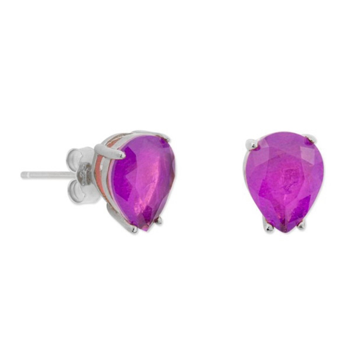 Pendientes plata y piedras - MED391A-L