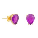 Pendientes plata y piedras - MED391A-LD