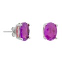 Pendientes plata y piedras - MED392A-L