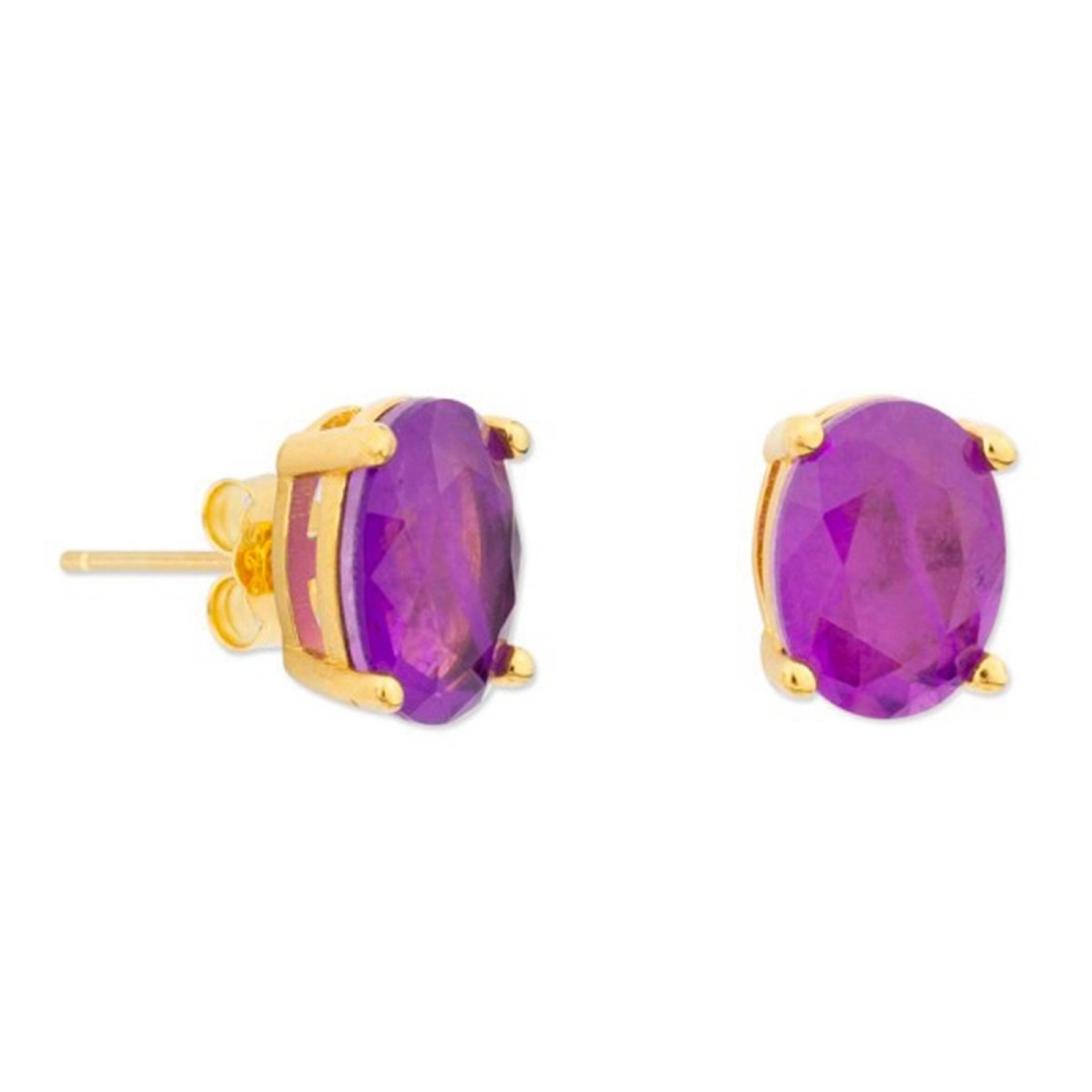 Pendientes plata y piedras - MED392A-LD