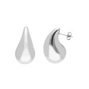 Pendientes gota de acero 27mm largo - CH070A
