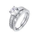 Anillo plata y Premium Zirconia - LPZ044AN