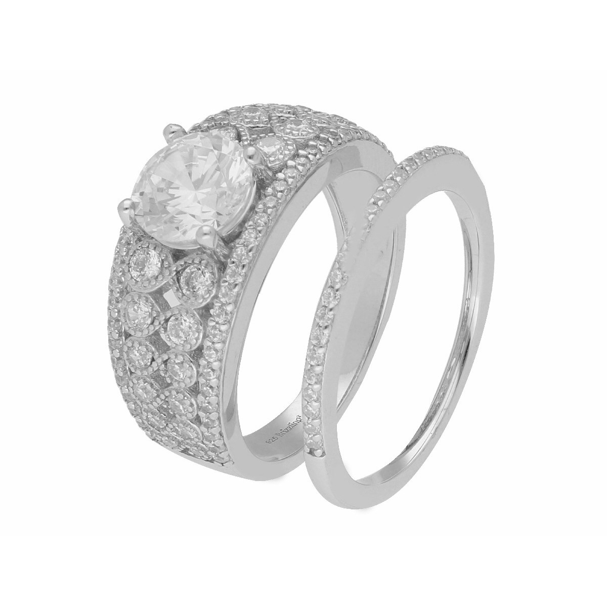 Anillo plata y Premium Zirconia - LPZ057AN