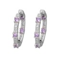 Pendientes plata y circonitas - LAD4753A-L