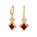 Pendientes plata y circonitas - LAD4736A-DC