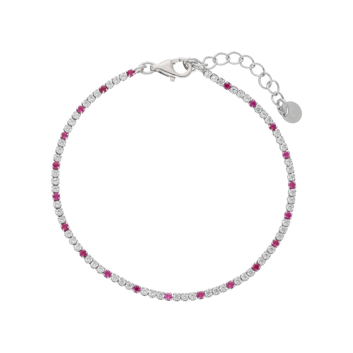 Riviere plata y circonitas 1,5mm - LAD1230BR-3BR