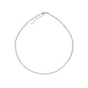 Collar plata y piedras naturales - LAF6475CL-D