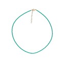Collar plata y piedras naturales - LAF6476CL-D