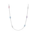 Collar plata y Liska Crystals - LSW3239CL