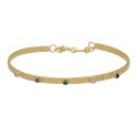 Pulsera plata y Liska Crystals - LSW4410BR-D