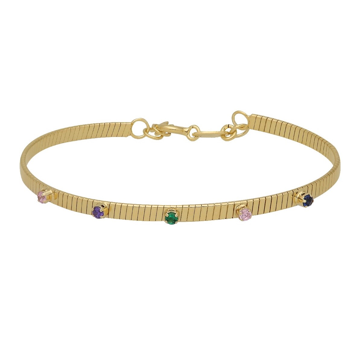 Pulsera plata y Liska Crystals - LSW4410BR-D