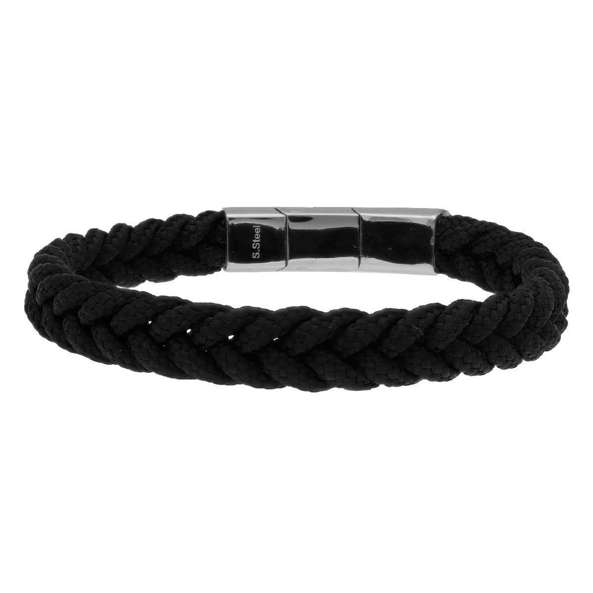 Pulsera acero y cuerda náutika - 84BA1466-NSP