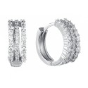 Pendientes plata y Premium Zirconia - LPZ017A