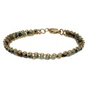 Pulsera acero y piedras naturales - SHA183