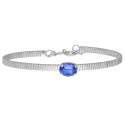 Pulsera plata y Liska Crystals - LSW4381BR-S
