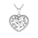 Colgante árbol vida plata y circonitas - LAD7300CL