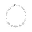 Pulsera plata y Liska Crystals - LSW4411BR