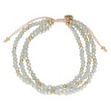 Pulsera acero y piedras naturales - SHA192