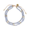 Pulsera acero y piedras naturales - SHA193