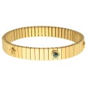Pulsera elástica acero y afriban turquoi - SHA216BR-AT