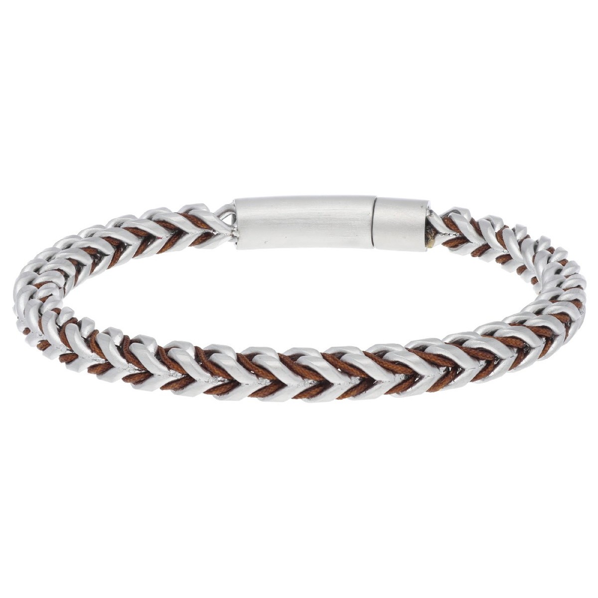 Pulsera piel y acero - RB238BR