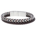 Pulsera piel y acero - RB239BR