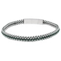 Pulsera acero y cuerda náutika - RB244BR-V