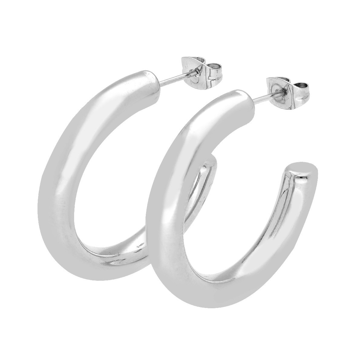 Pendientes acero 40mm - CH076A-40