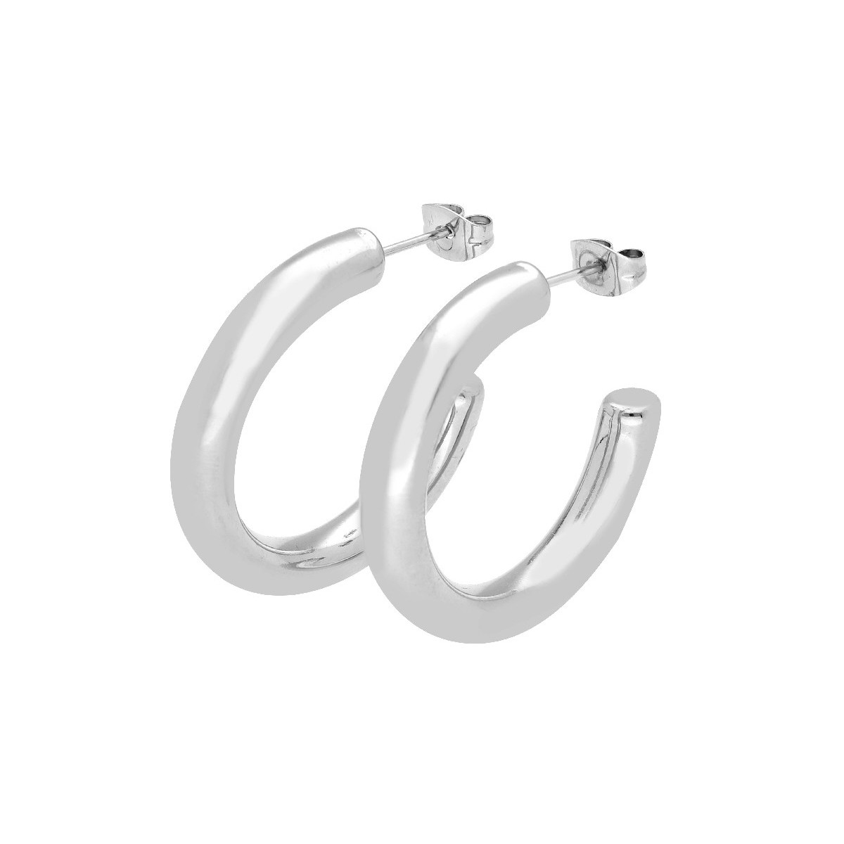 Pendientes acero 30mm - CH076A-30